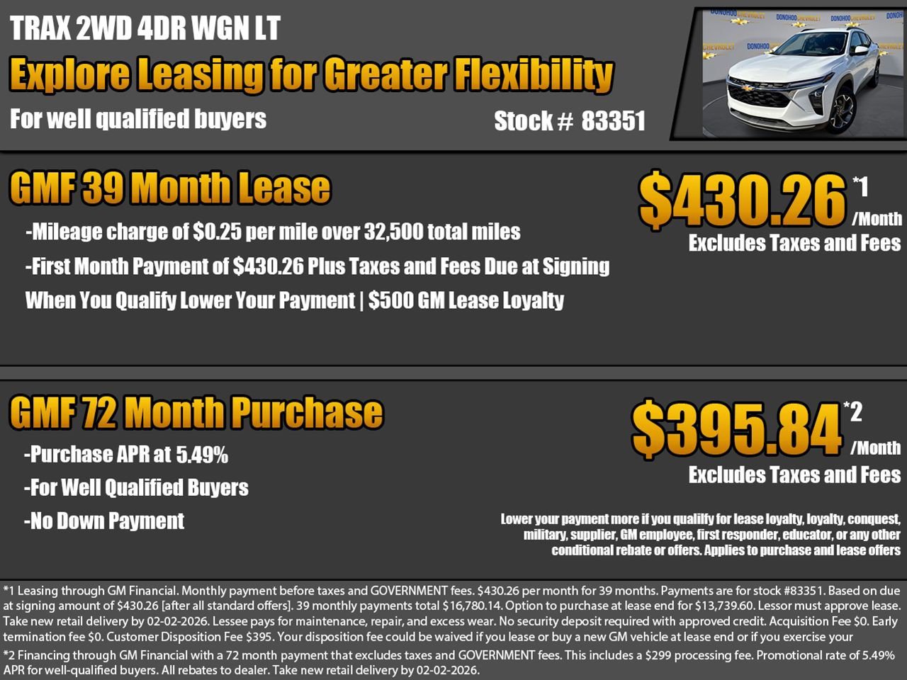 New 2026 Chevrolet Trax LT image 2