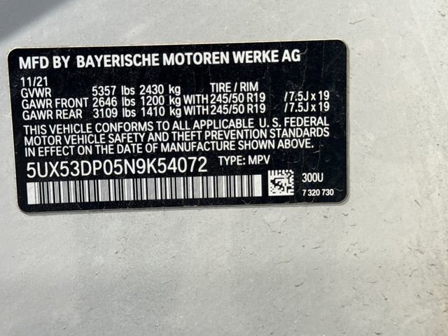 Used 2022 BMW X3 xDrive30i w/ Premium Package 2 AWD/4WD image 28