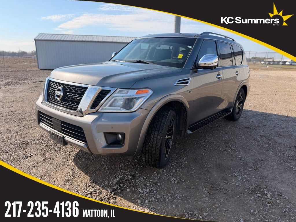 Used 2020 Nissan Armada Platinum w/ Captain's Chairs Package image 1