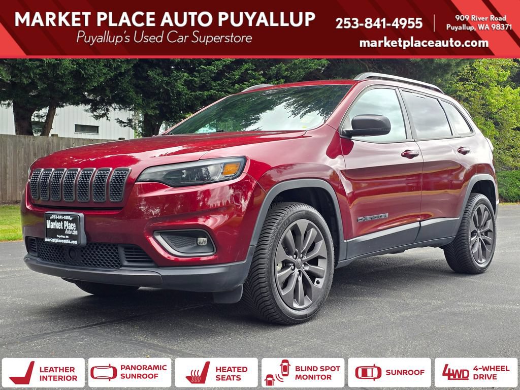 Used 2021 Jeep Cherokee Latitude Lux 80th Anniv w/ Quick Order Package 26U 80TH AWD/4WD image 1