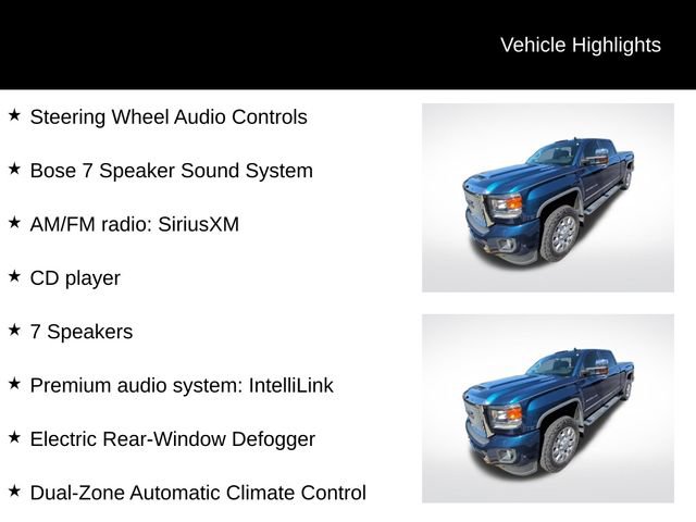 Used 2017 GMC Sierra 2500 Denali w/ Duramax Plus Package AWD/4WD image 14