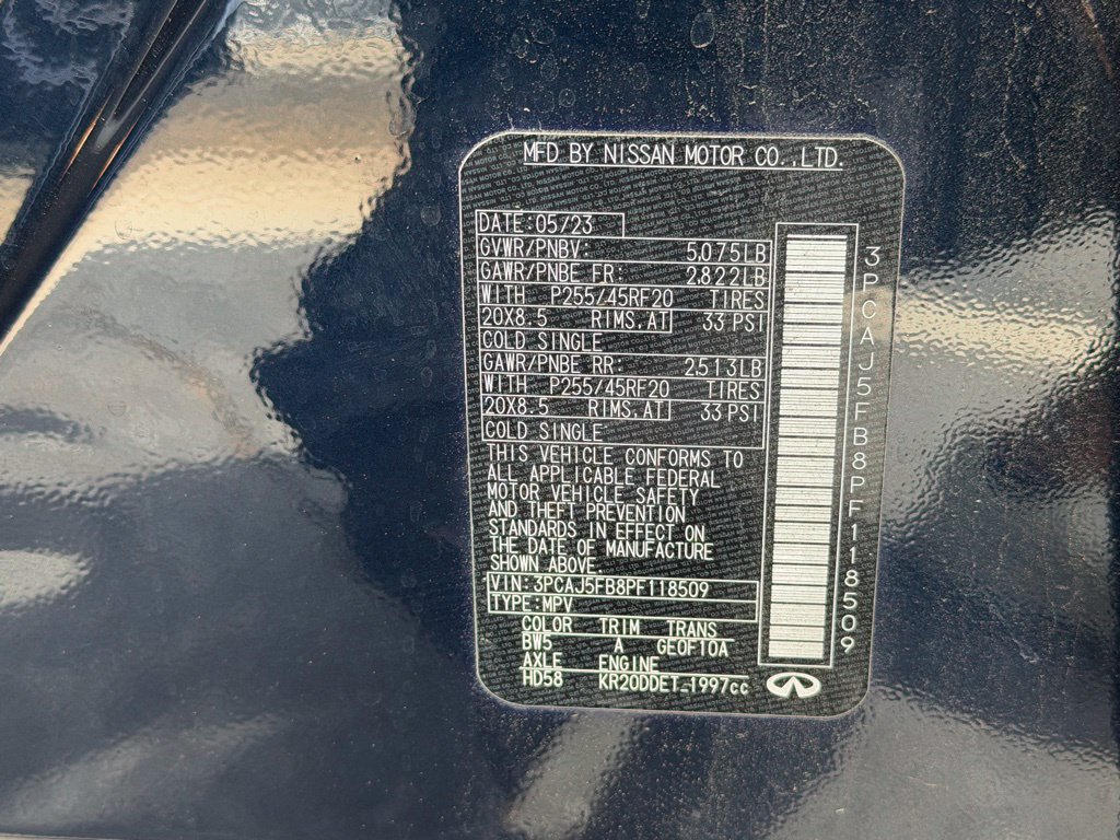 Used 2023 INFINITI QX50 Sport AWD/4WD image 52