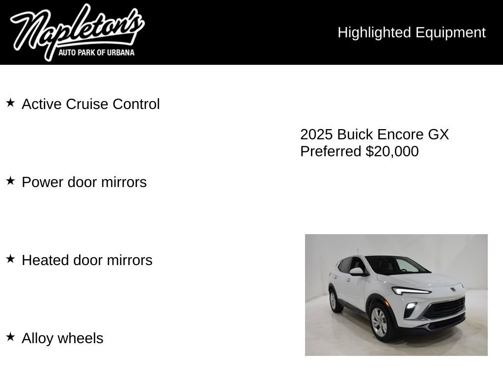 Used 2025 Buick Encore GX Preferred FWD image 16