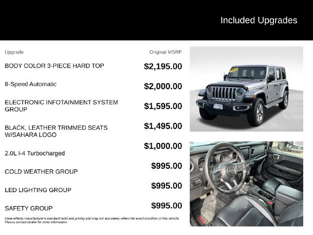 Used 2018 Jeep Wrangler Unlimited Sahara AWD/4WD image 5