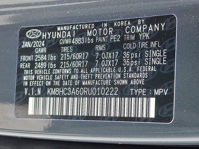 Certified 2024 Hyundai Kona SEL FWD image 26