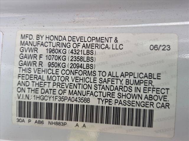 Used 2023 Honda Accord EX image 16