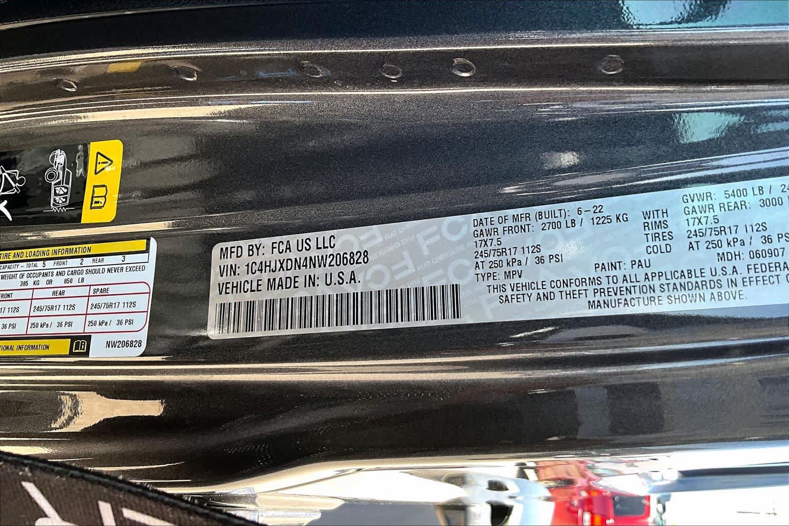 Used 2022 Jeep Wrangler Unlimited Sport AWD/4WD image 32