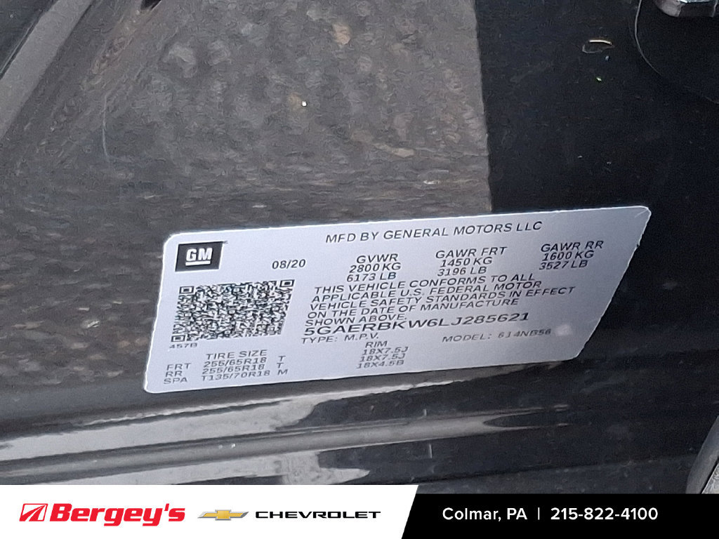 Certified 2020 Buick Enclave Essence w/ Sound and Sites Package FWD image 30