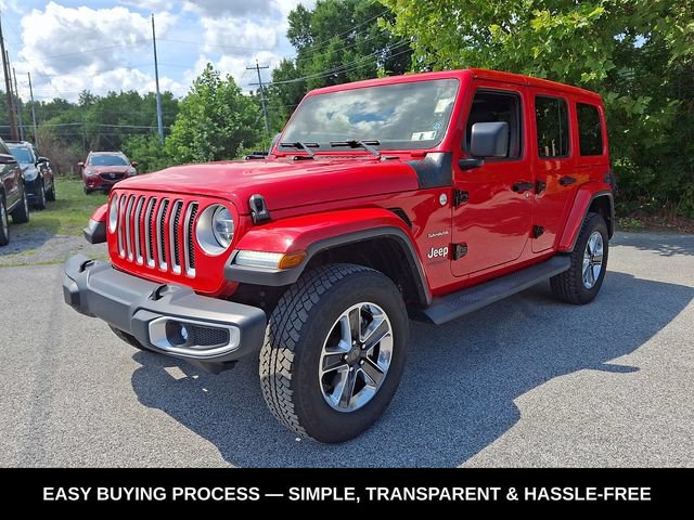 Used 2019 Jeep Wrangler Unlimited Sahara AWD/4WD video 4