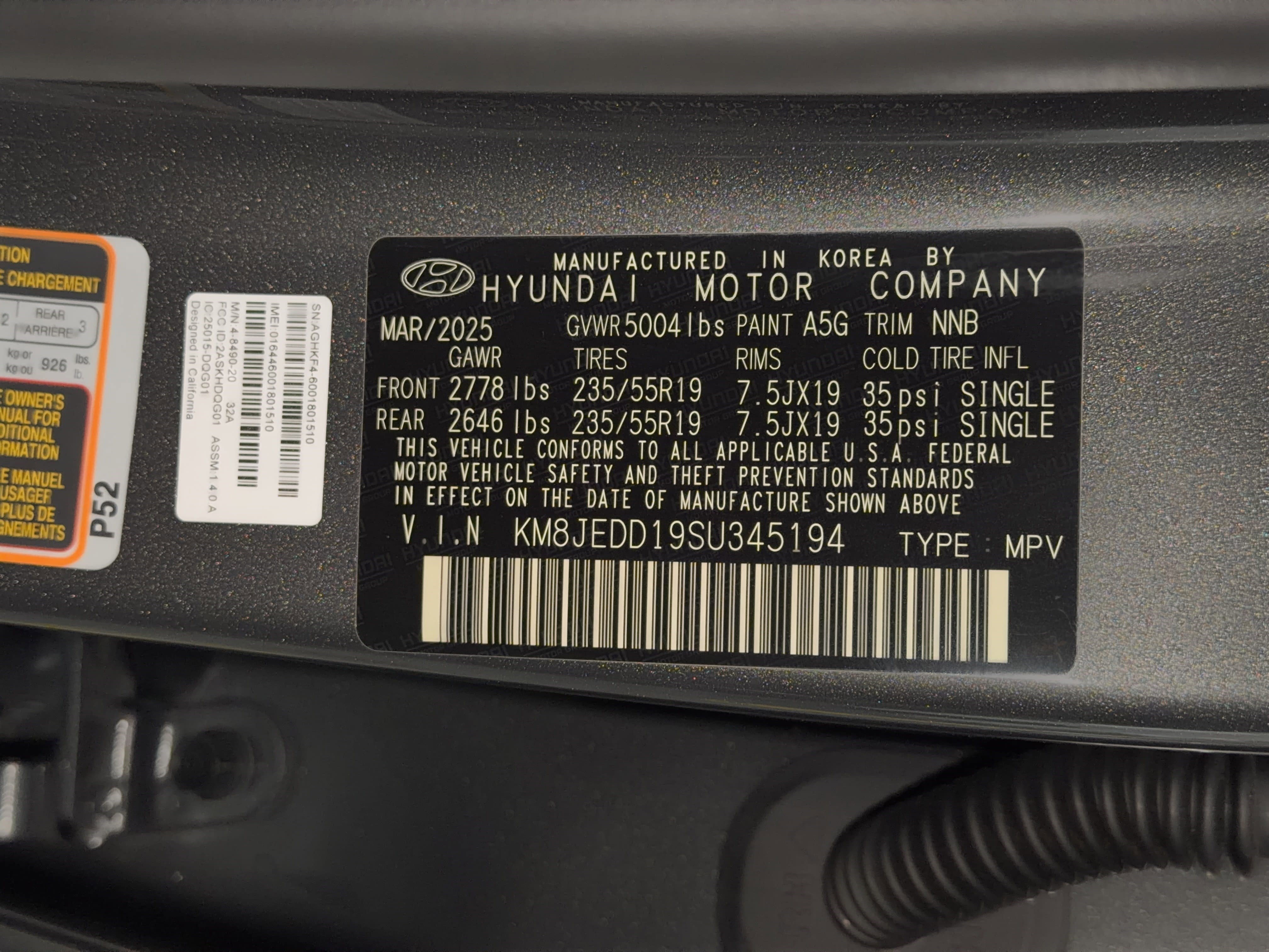 Used 2025 Hyundai Tucson Limited image 27