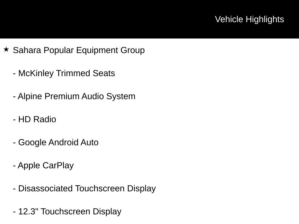New 2025 Jeep Wrangler Sahara image 16