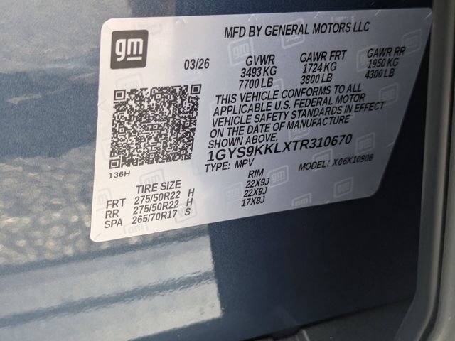 New 2026 Cadillac Escalade ESV Luxury w/ LPO, Radiant Package AWD/4WD image 38