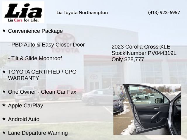 Used 2023 Toyota Corolla Cross XLE w/ Convenience Package image 7