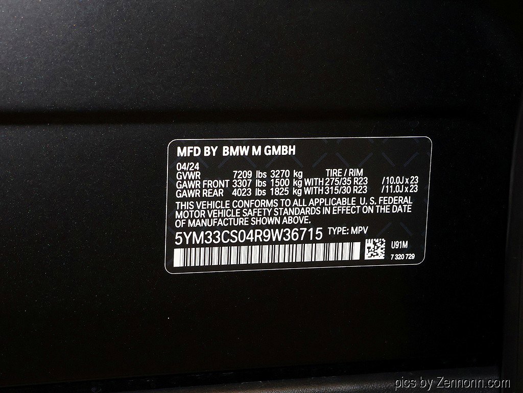 Certified 2024 BMW XM Label Red image 46