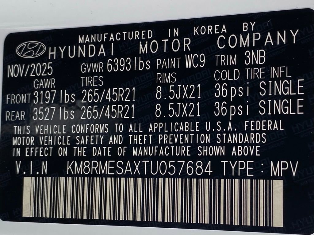 New 2026 Hyundai Palisade Calligraphy AWD/4WD image 46