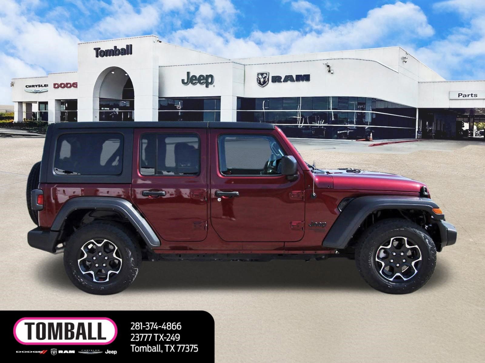 Used 2021 Jeep Wrangler Unlimited Sport AWD/4WD image 8