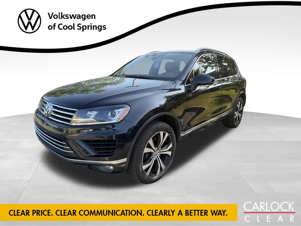 Used 2017 Volkswagen Touareg Wolfsburg Edition AWD/4WD image 1