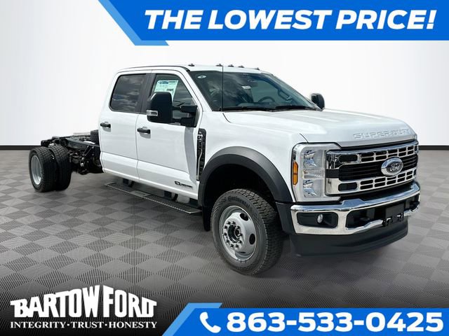 New 2025 Ford F550 4x4 Crew Cab Super Duty w/ XL Chrome Package