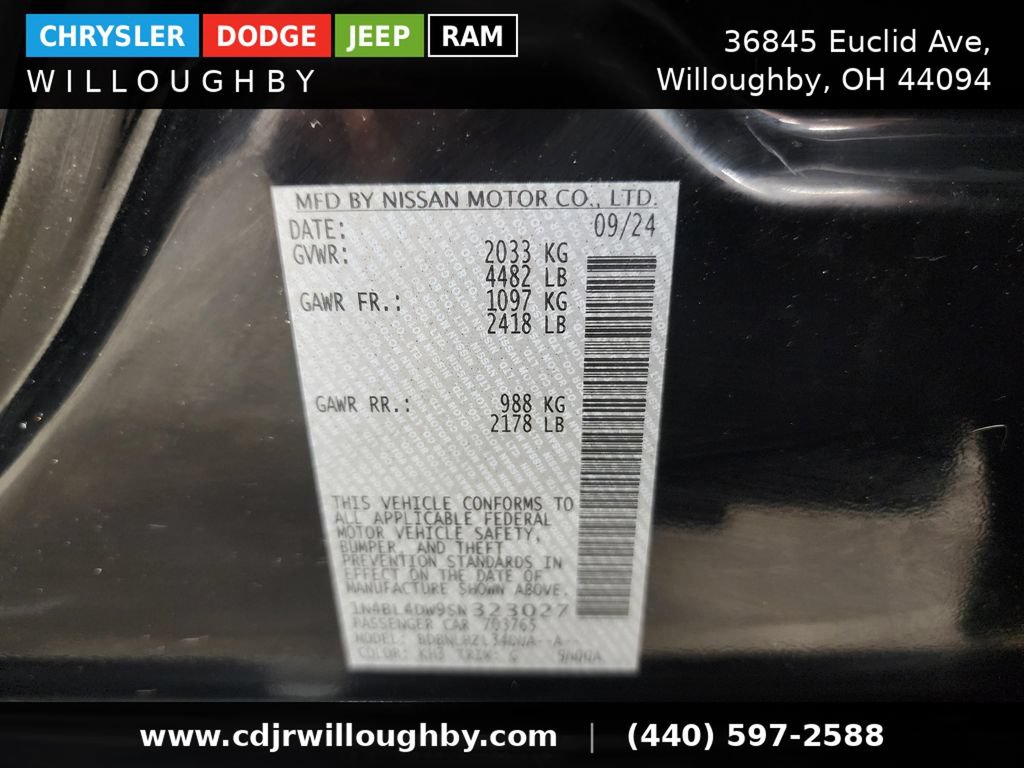 Used 2025 Nissan Altima 2.5 SV AWD/4WD image 44