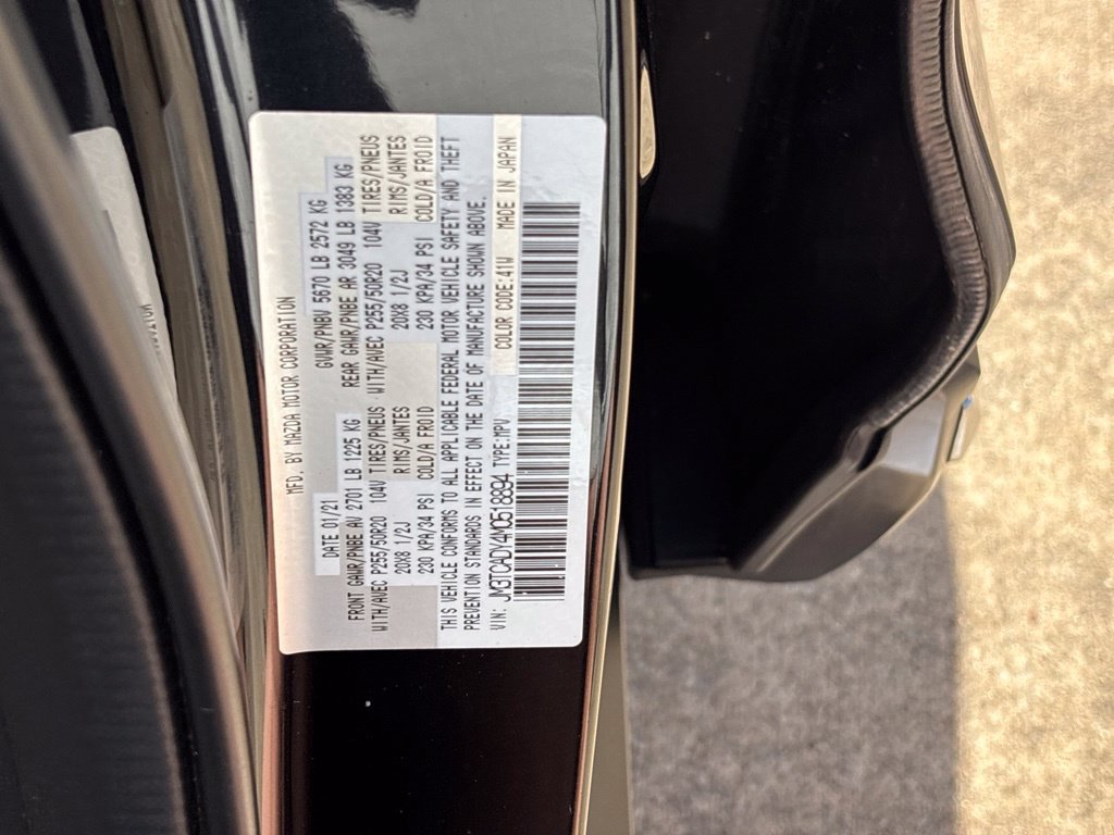 Certified 2021 MAZDA CX-9 Grand Touring FWD image 36