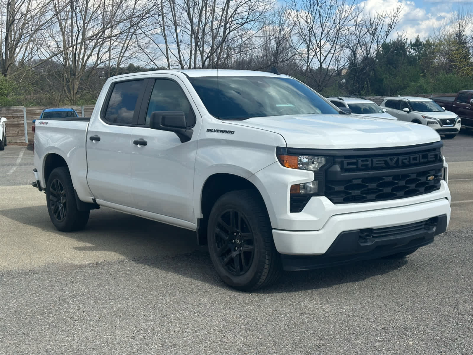 Used 2024 Chevrolet Silverado 1500 Custom w/ LPO, Dark Essentials Package image 3