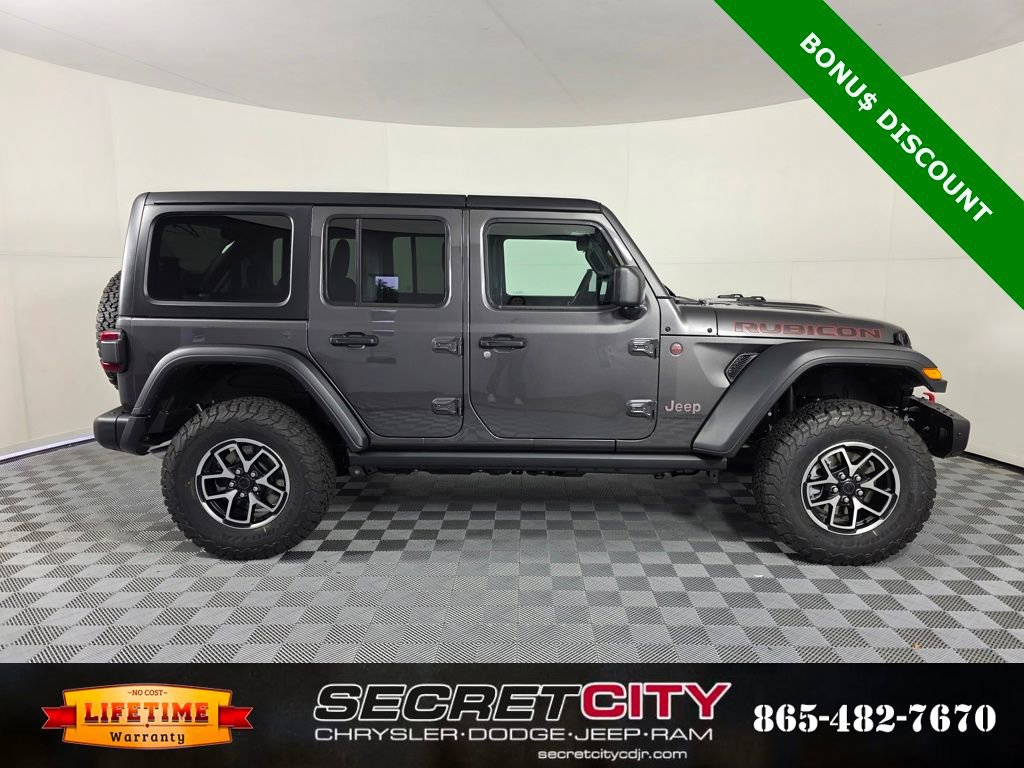 New 2025 Jeep Wrangler Unlimited Rubicon w/ Steel Bumper Group image 8