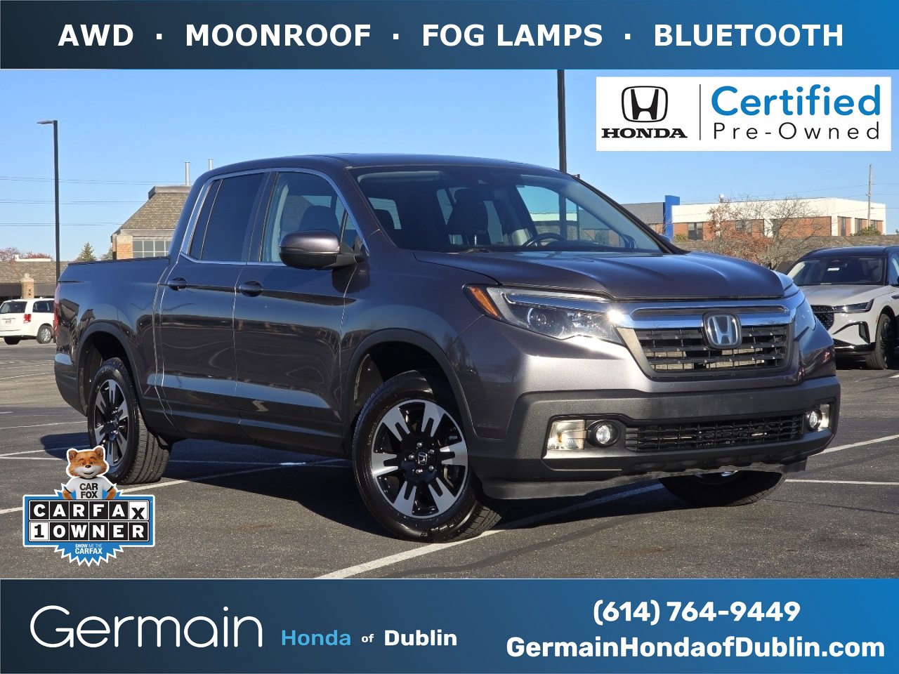 Used 2020 Honda Ridgeline RTL image 1