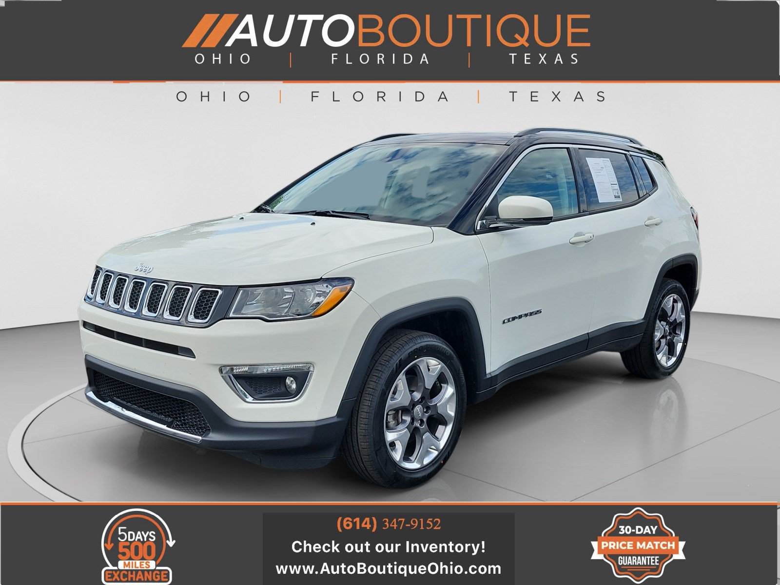 Used 2019 Jeep Compass Limited AWD/4WD image 1