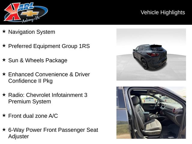 Certified 2019 Chevrolet Blazer RS AWD/4WD image 2
