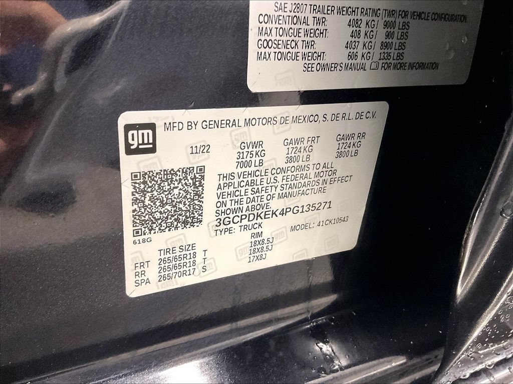 Used 2023 Chevrolet Silverado 1500 LT AWD/4WD image 36