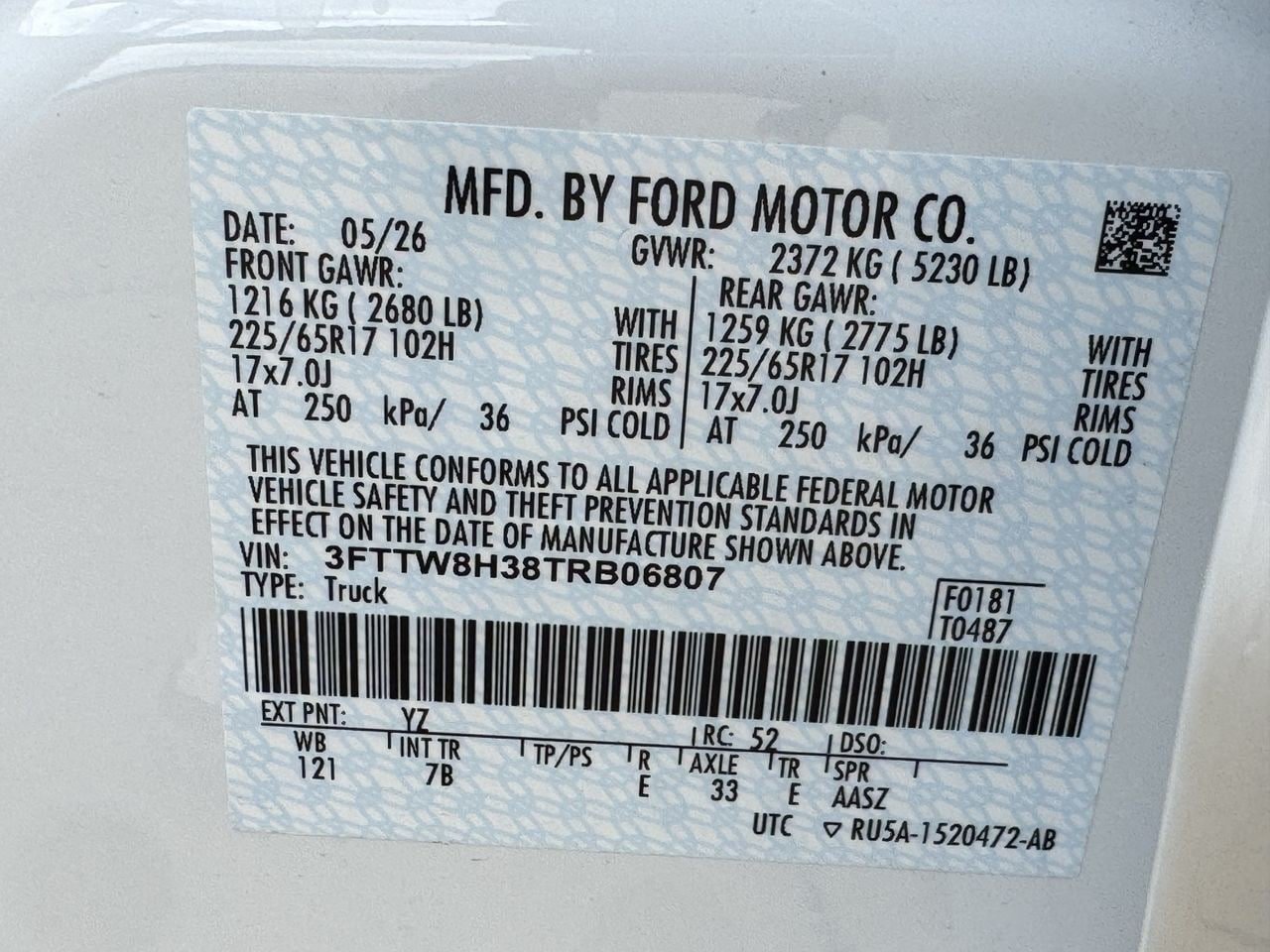 New 2026 Ford Maverick XLT w/ XLT Luxury Package FWD image 26