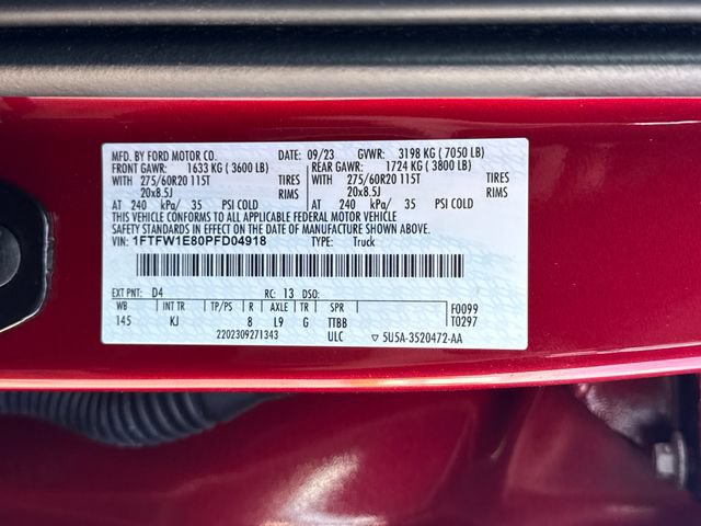 Used 2023 Ford F150 King Ranch w/ Equipment Group 601A High AWD/4WD image 24
