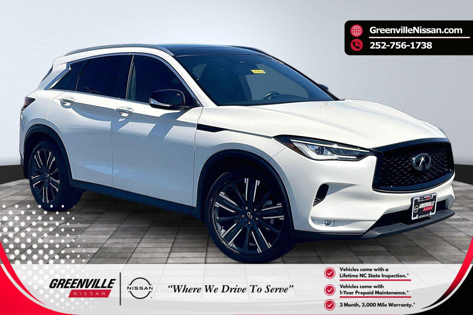 Used 2022 INFINITI QX50 Luxe w/ Appearance Package AWD/4WD video 1