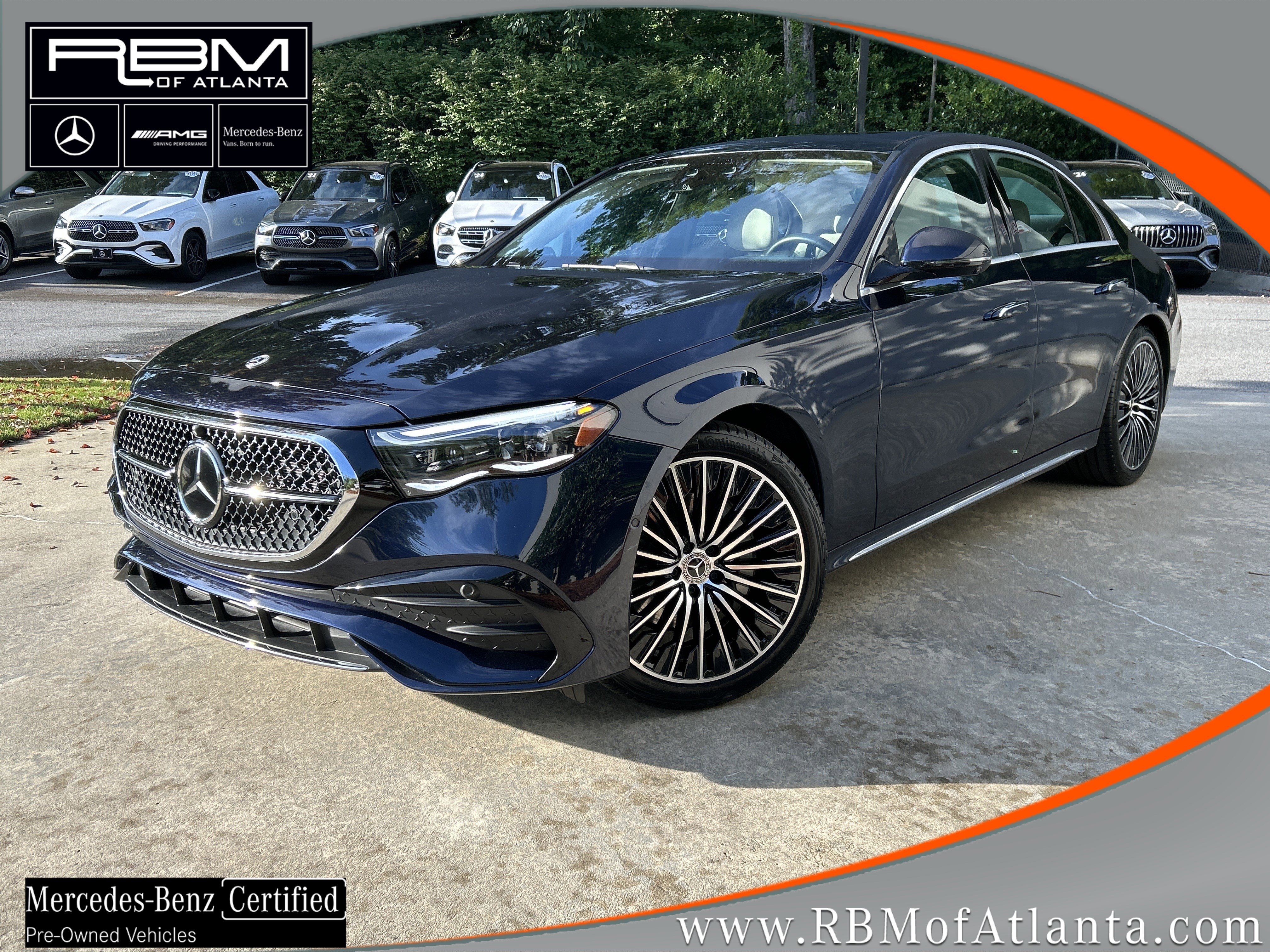 Certified 2025 Mercedes-Benz E 350 4MATIC Sedan