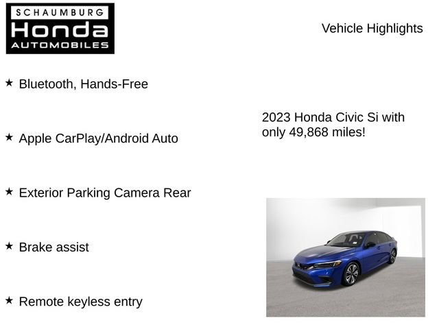 Used 2023 Honda Civic Si image 7