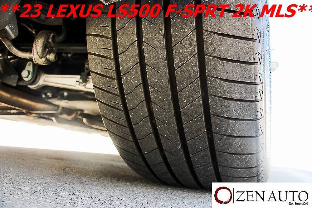 Used 2023 Lexus LS 500 F Sport w/ Cold Weather Package (CK) RWD image 61