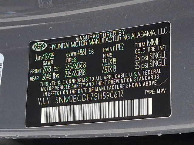 Certified 2025 Hyundai Tucson SEL image 27