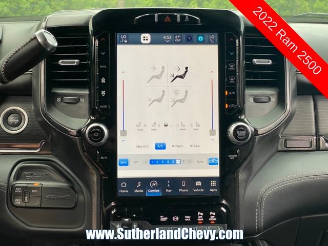 Used 2022 RAM 2500 Limited w/ Towing Technology Group AWD/4WD image 35