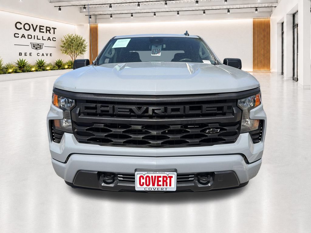 Used 2025 Chevrolet Silverado 1500 Custom w/ Turbomax Blackout Package RWD image 3