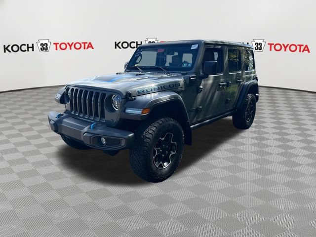Used 2023 Jeep Wrangler Unlimited Rubicon 4xe w/ Cold Weather Group AWD/4WD image 3