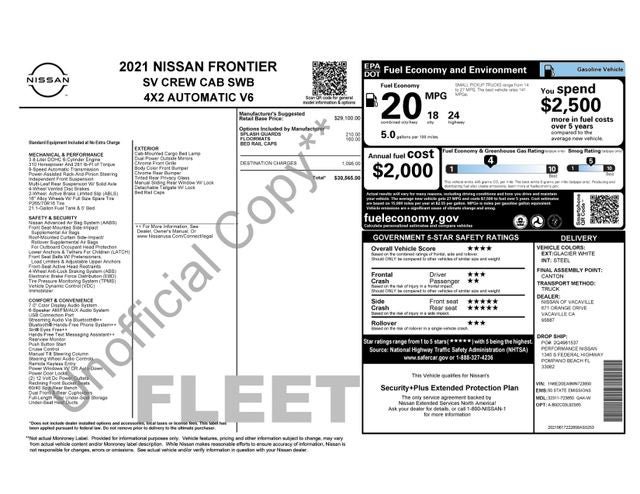 Used 2021 Nissan Frontier SV RWD image 7