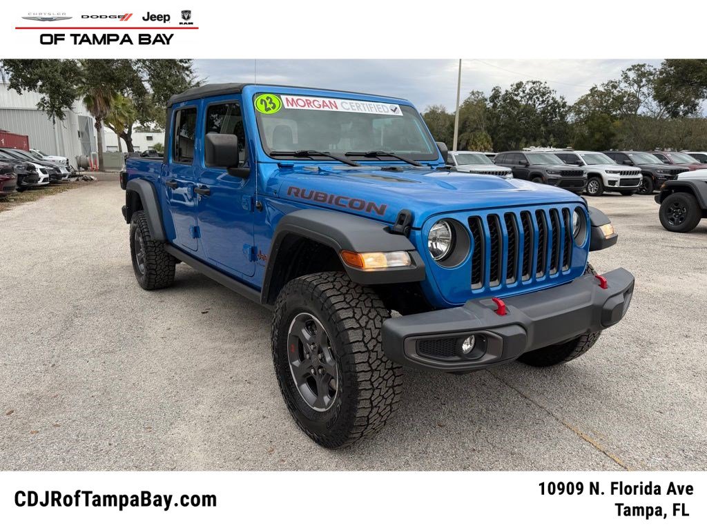 Certified 2023 Jeep Gladiator Rubicon w/ Trailer Tow Package image 1