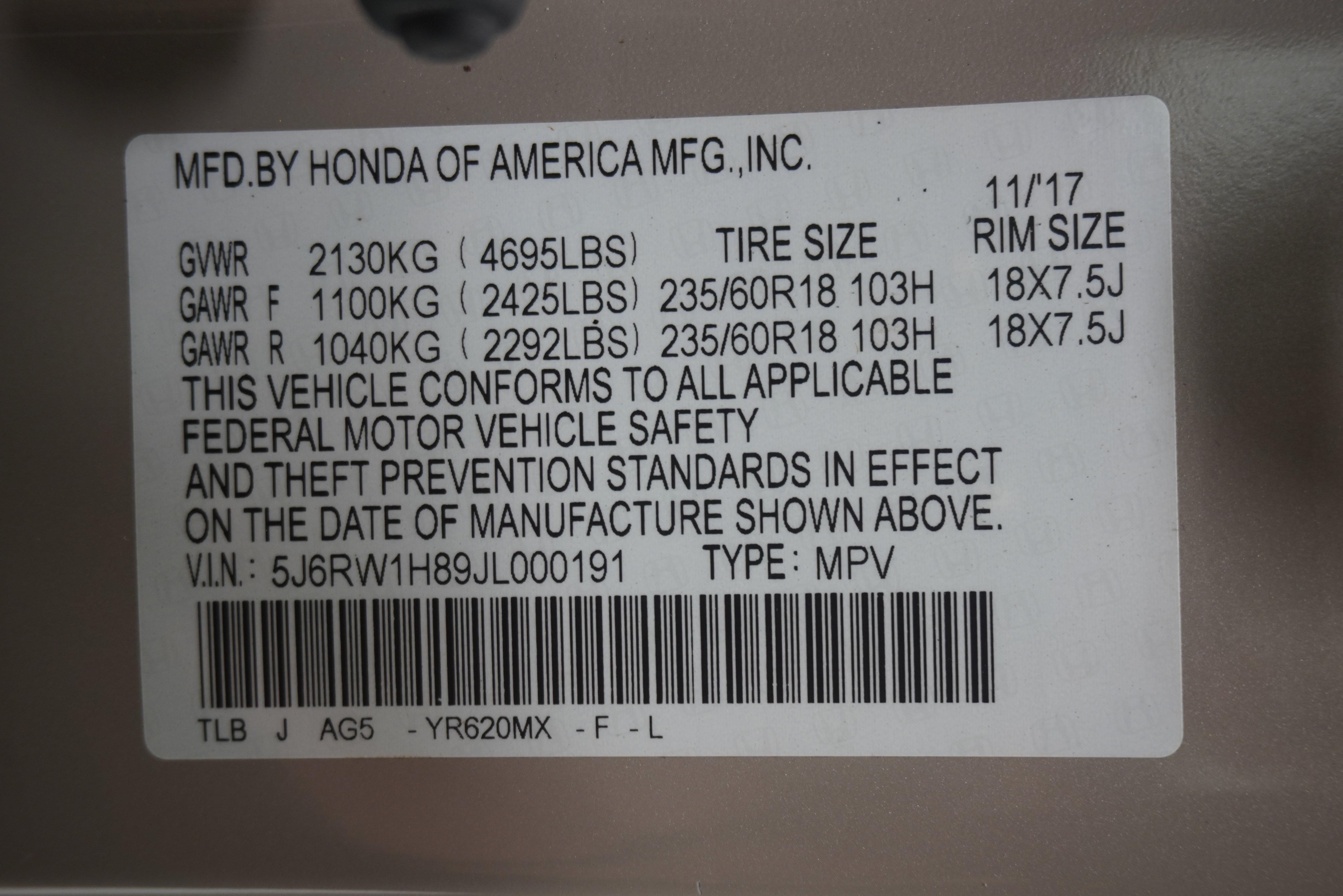 Used 2018 Honda CR-V EX-L image 28