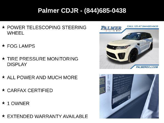 Used 2020 Land Rover Range Rover Sport SVR AWD/4WD image 24