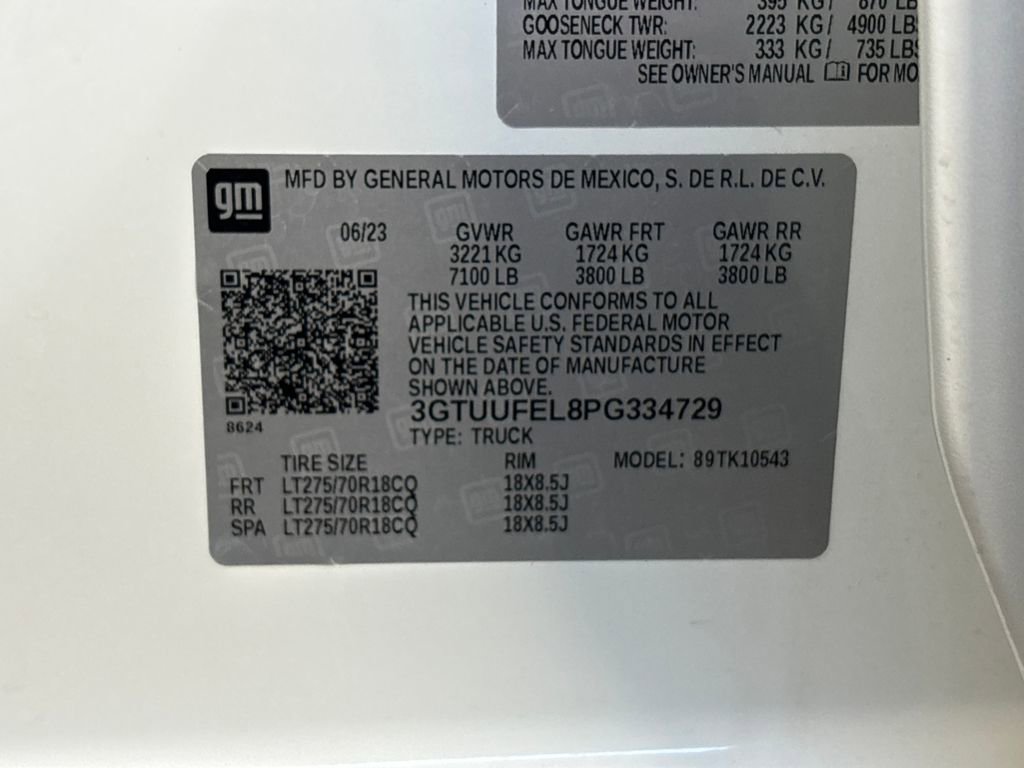 Used 2023 GMC Sierra 1500 AT4X image 31