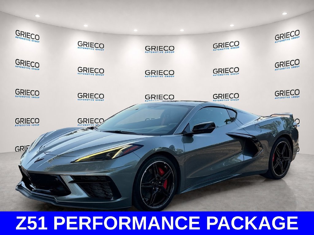 Used 2022 Chevrolet Corvette Stingray Premium Cpe w/ Z51 Performance Package RWD image 3