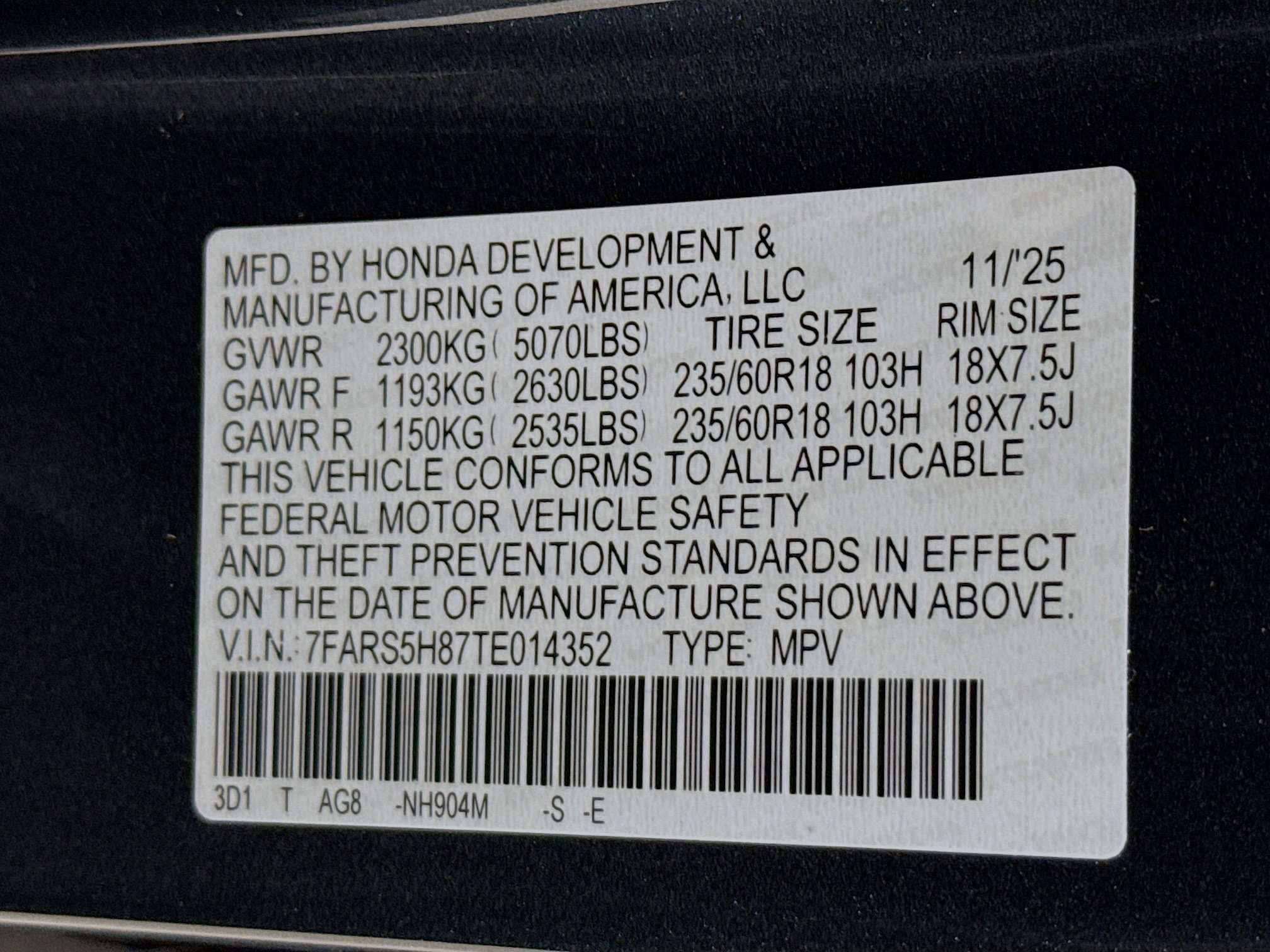 New 2026 Honda CR-V Sport-L image 38