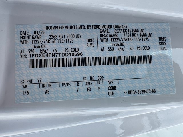 New 2026 Ford E-450 and Econoline 450 Super Duty w/ Power Equipment Group image 24