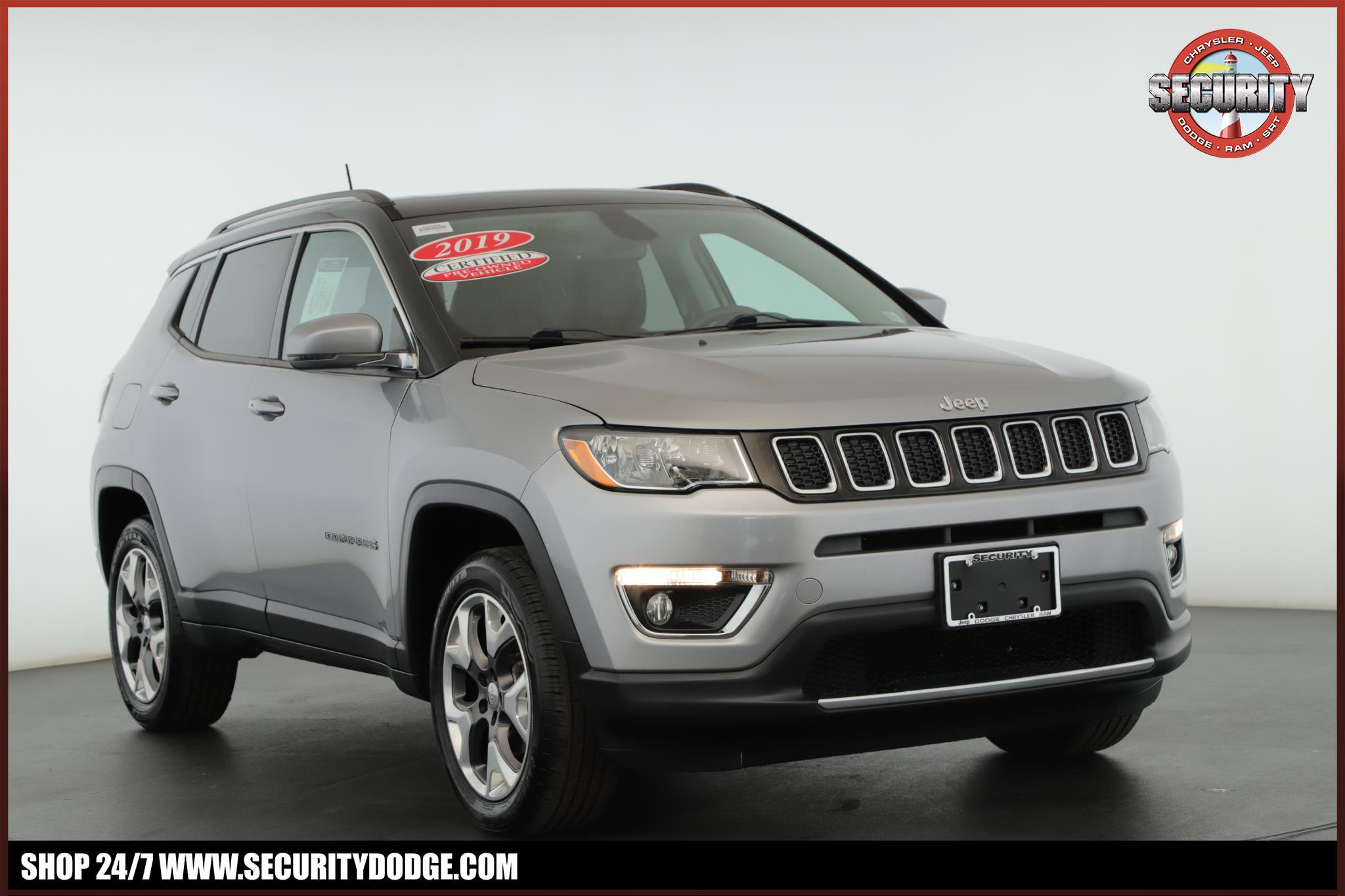 Certified 2019 Jeep Compass Limited w/ Safety & Security Group image 1