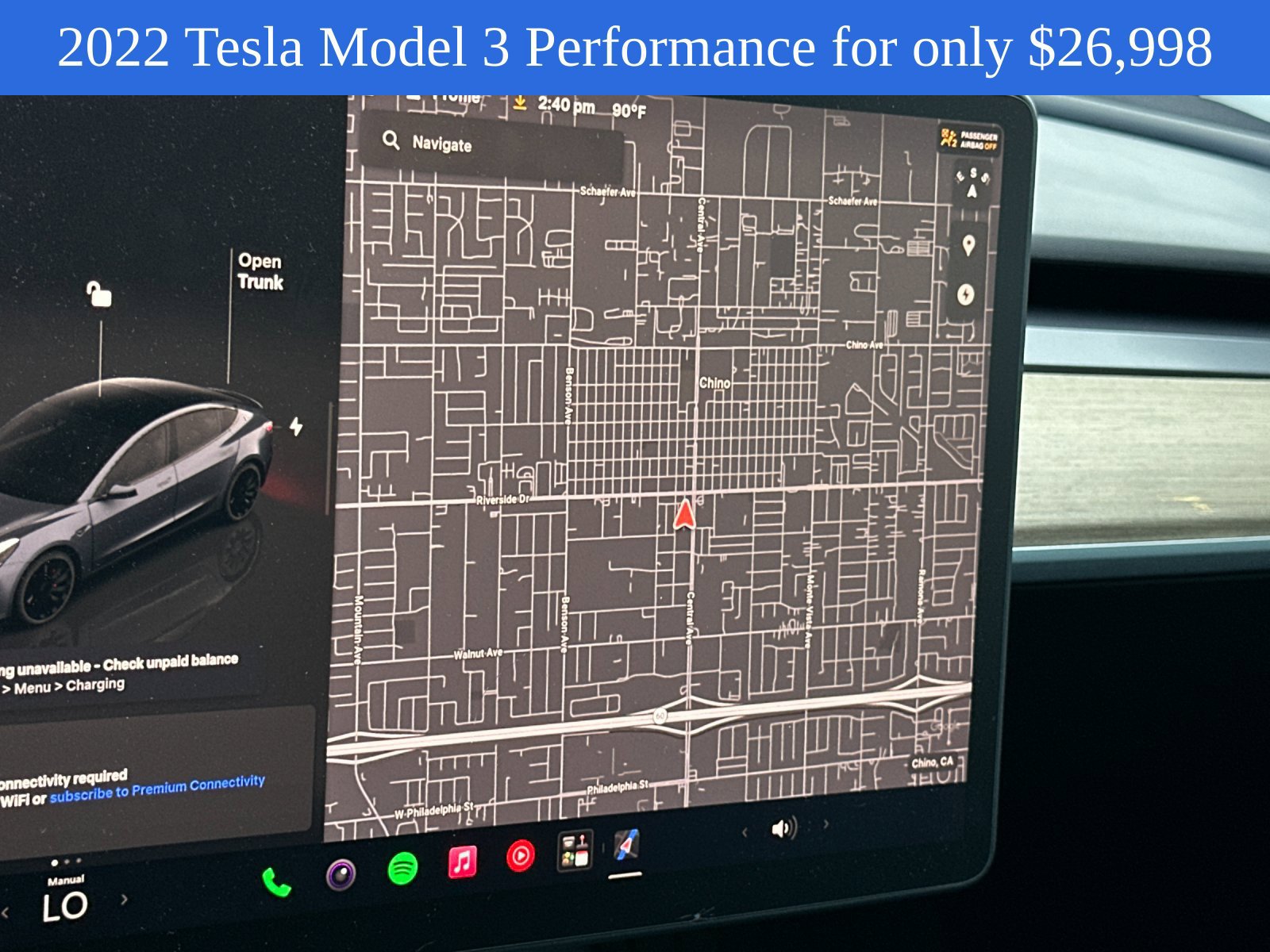 Used 2022 Tesla Model 3 Performance AWD/4WD image 19